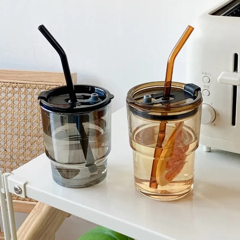 Frosted Glass Cup HB0971