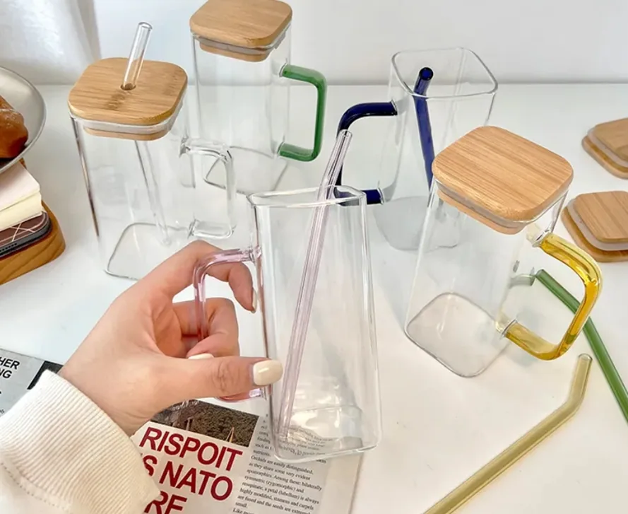 Frosted Glass Cup HB0973