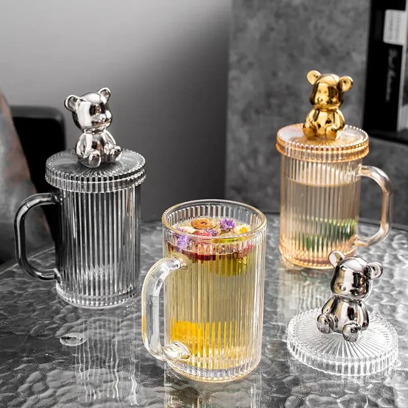 Frosted Glass Cup HB0976