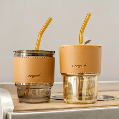 Frosted Glass Cup HB0977