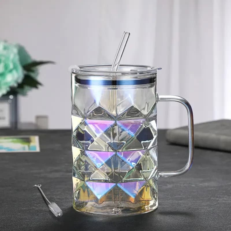 Frosted Glass Cup HB0982