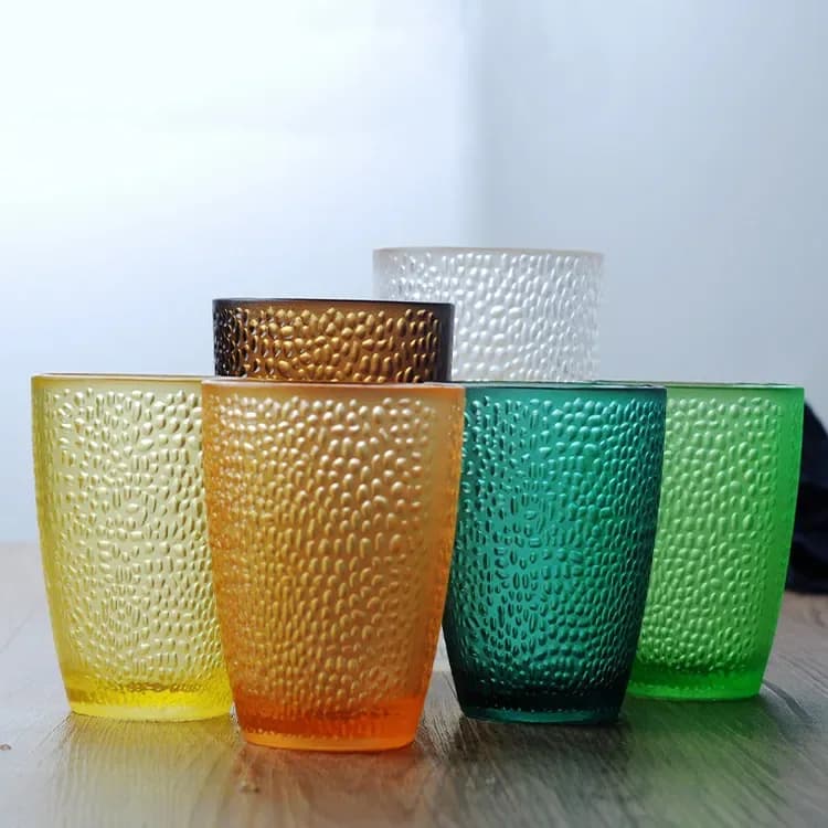 Frosted Glass Cup HB0983