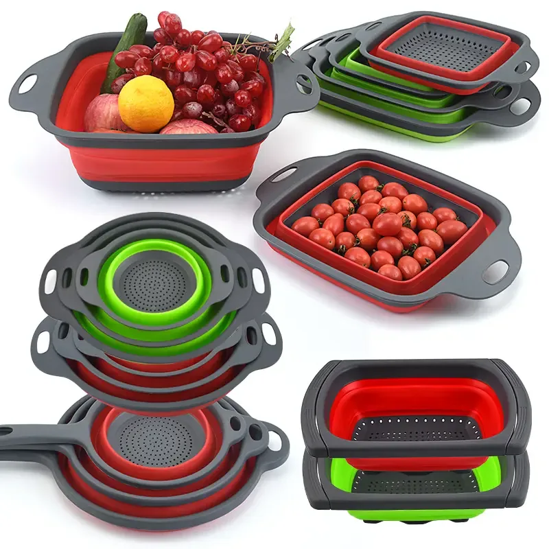 Silicone Collapsible Basket HB0722