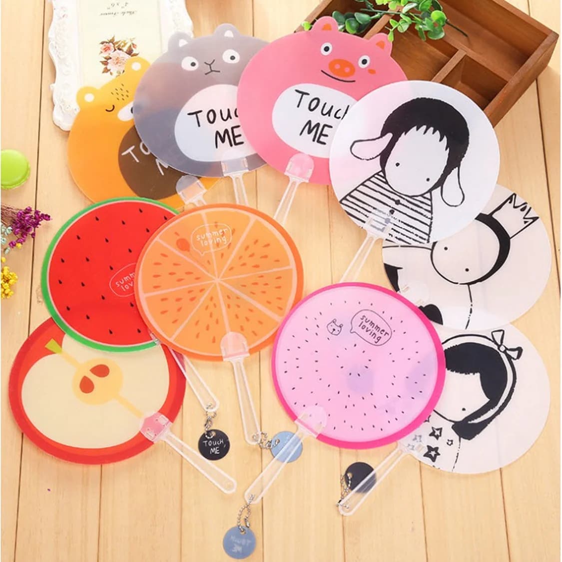 Spring Handheld Fan